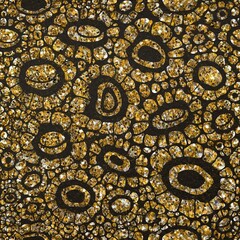 African floral pattern background, abstract design