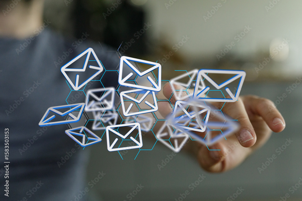 Poster streamline your inbox. tips and tools for efficient email management.
