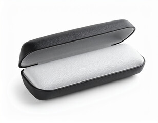 Glasses case mock up isolated on white background, copy space