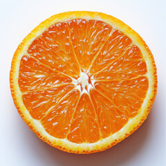 orange isolated on white background