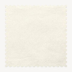 Fototapeta premium Blank postage stamp collage element image