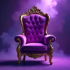 Ornate royal chair photography high resolution picture