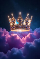 Royal crown tech power abstract high resolution picture
