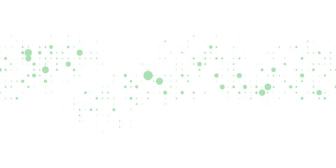 Light Blue, Green vector red banner with set of circles, dots. Donuts Background. Creative Design Template. Technological halftone illustration.