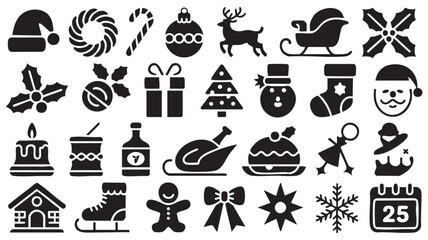 Christmas Icons Collection holiday santa