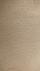 vertical photo of Close-up of a textured beige wall with a rough, speckled surface, ideal for background or interior design project