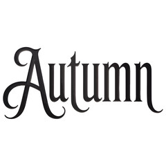 Refined Gothic Typography of Autumn









 

