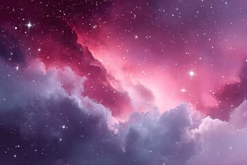 Fototapeta premium Colorful space nebula background