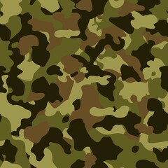 Fototapeta premium Military camouflage patterns aesthetic background design