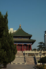 Fototapeta premium Xingqing Palace park landscape, Xi'an, China