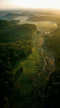 Golden Valley at Sunset