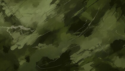 olive green army background texture with scratches ans rips texture marble generative ai