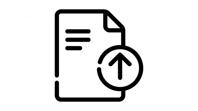 upload file icon animation
