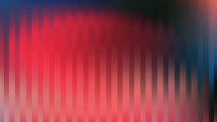 Modern abstract vector illustration with a digital art style. Features vertical blurred stripes in red, pink, black, and teal tones. The image creates a dynamic and contemporary atmosphere.