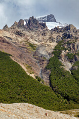 The Landscape of Laguna Torre in Patagonia