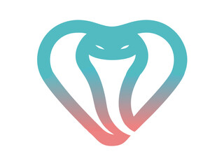 Obraz premium cobra logo vector desigen 