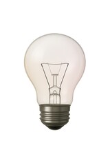 light bulb isolated on white