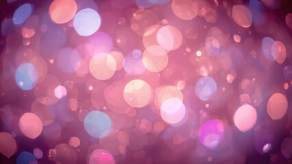 Abstract colorful light bokeh for background