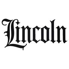 Lincoln in Classic Cloister Black Font
