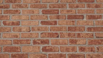 Fototapeta premium Wallpaper showcasing brick texture with scuffed surfaces, ideal for imaginative design work.