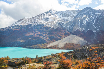 Naklejka premium Autumn in Patagonia