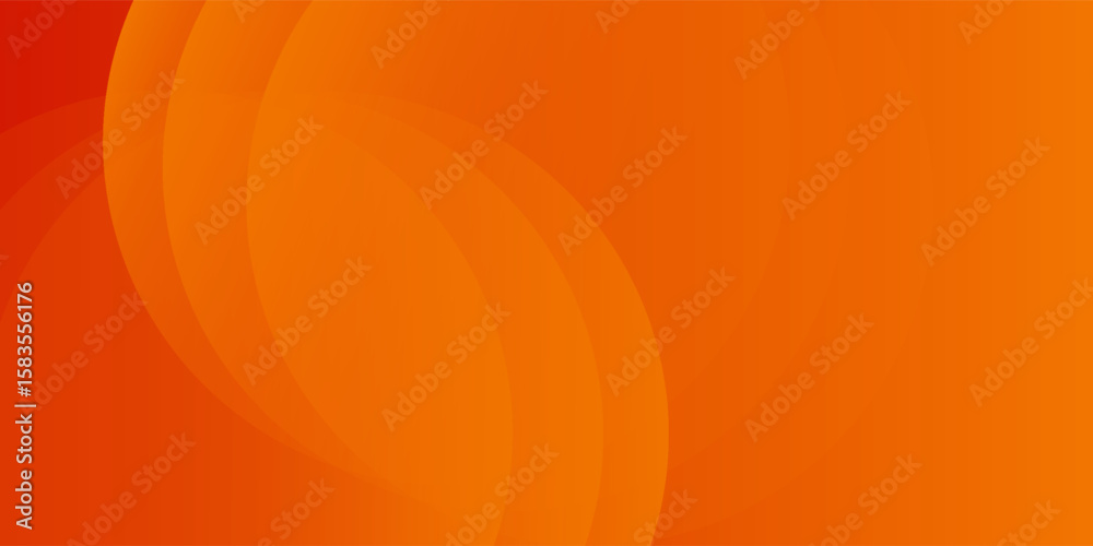 Poster modern orange abstract background with flowing wave lines. dynamic wave. smooth curve lines design e