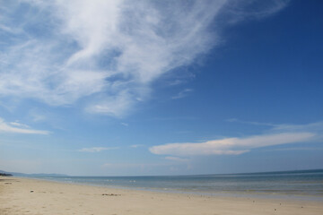 beach and sky