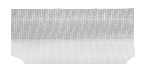 Rolling paper isolated on white background, clipping path