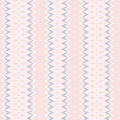 Abstract Geometric Textile Design:  A serene textile design showcases a seamless pattern of vertical lines with a gentle zigzag design, creating a sense of balance and rhythmic flow.