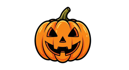 Fototapeta premium Halloween Pumpkin Carving Celebration, Spooky Fun, Autumn Festivities, Graphic Art