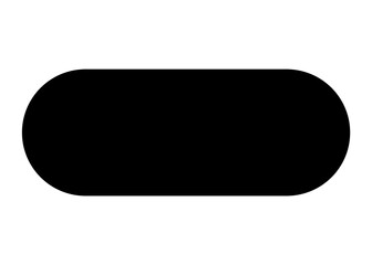 Png black typography symbol sticker, minimal form design, transparent background
