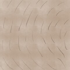 Beige Fur Texture Background with Soft Strands