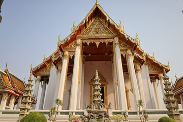 Naklejka premium wat phra kaew bangkok thailand