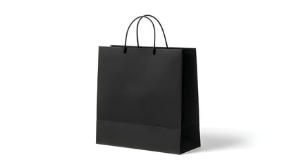 Shopping bag mockups. Paper package isolated on white background. Realistic mockup of craft paper bags.