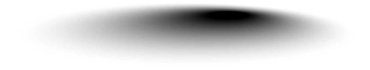 Round shadow effect. PNG shadow