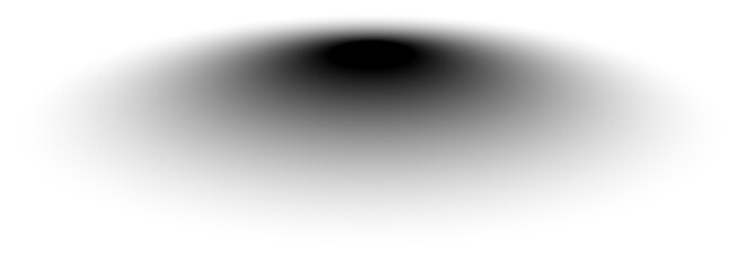 Round shadow effect. PNG shadow