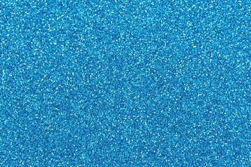 Shiny Light Blue Glitter Texture Background, Sparkly, Detailed Pattern, Holiday Backdrop