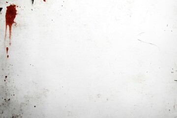 Stained Wall: A disturbing scene unfolds as blood splatters and streaks across a blank wall, conveying a chilling sense of unease.