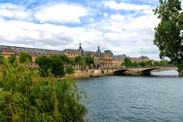 The Pont Royal Bridge Over the River Seine, in Paris, France