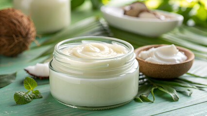 Coconut cream moisturizer beauty 