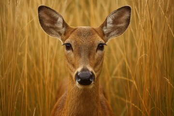 A Deer in Autumn's Embrace