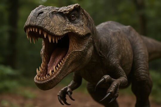 A Tyrannosaurus Rex in the Wild