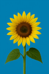 Naklejka premium Inspirations Tournesol : Couleurs d'Été, Symbole d'Optimisme et Hymne à la Lumière et à la Vie