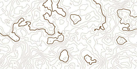 Geographic grid map, stock vector illustration, topographic line contour map background,