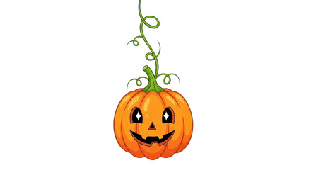 Halloween Celebration, Pumpkin, Festive Decor, Clipart, Whimsical, Colorful, Joyful