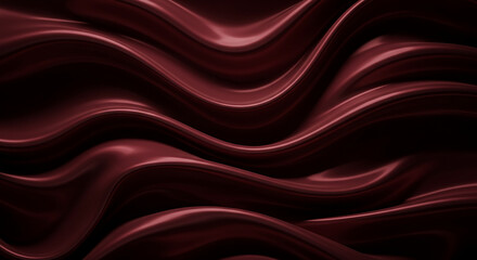 Velvet Flow: Captivating the senses with a swirl of opulent texture, the image presents flowing velvet fabric. Its rich, deep color evokes a sense of luxury and tactile pleasure.
