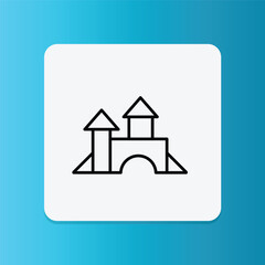 Castle icon representing base, structure, or defense in board games.