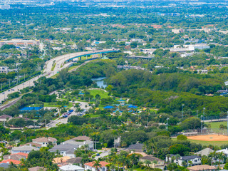 Aerial photo Hillsboro El Rio Park
