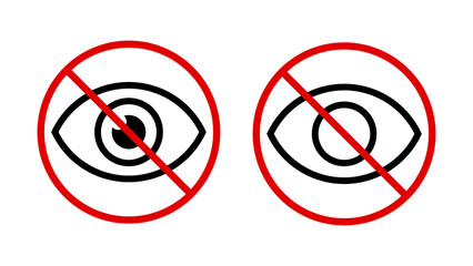 Sensitive content badges. Restricted content or explicit content