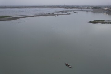 Bridge over the river Sindh in Pakistan
